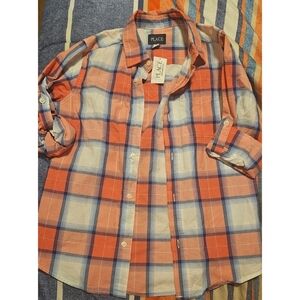 Boys Children's Place plaid Shirt